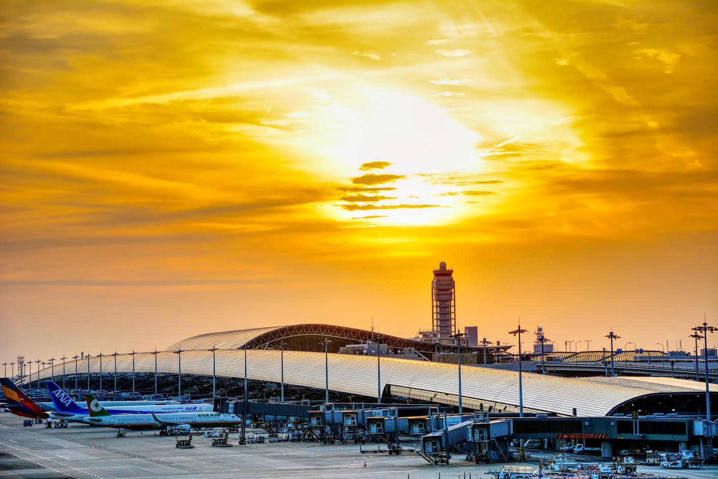 まつお内科写真部　ブログ記事写真　関西国際空港で撮影した写真