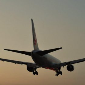 コラム　まつお内科写真部　伊丹空港で飛行機を撮影